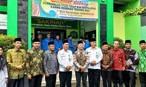 Studi Terap Kua Revitalisasi Kanwil Kemenag Prop Bali Di Kua Umbulharjo