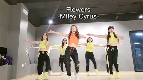 Flowers Miley Cyrus Zumba 울산줌바 아이쏘 댄스핏 아이쏘 줌바 Youtube