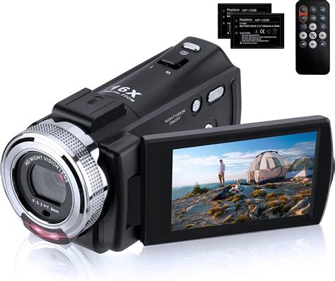 ORDRO Camcorders HDV V12 HD 1080P Video Camera Recorder Infrared Night