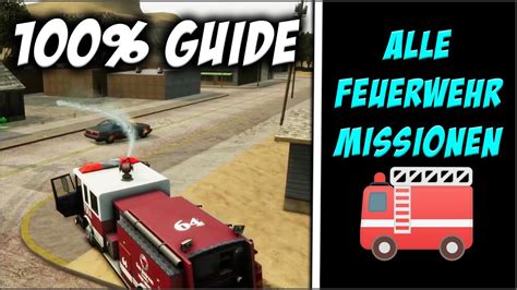 GTA SAN ANDREAS DEFINITIVE EDITION 100 100 GUIDE FEUERWEHR