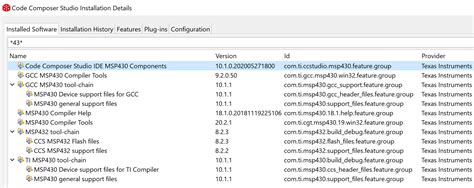 Ccs Msp Fet Flashing Msp With Msp Fet Adptr In Ccs Ccs