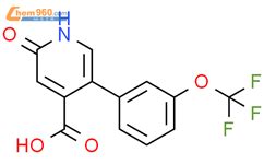 2 Oxo 5 3 Trifluoromethoxy Phenyl 1H Pyridine 4 Carboxylic Acid