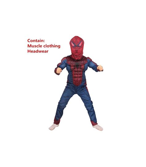 Disfraz Spiderman Musculoso Talla S