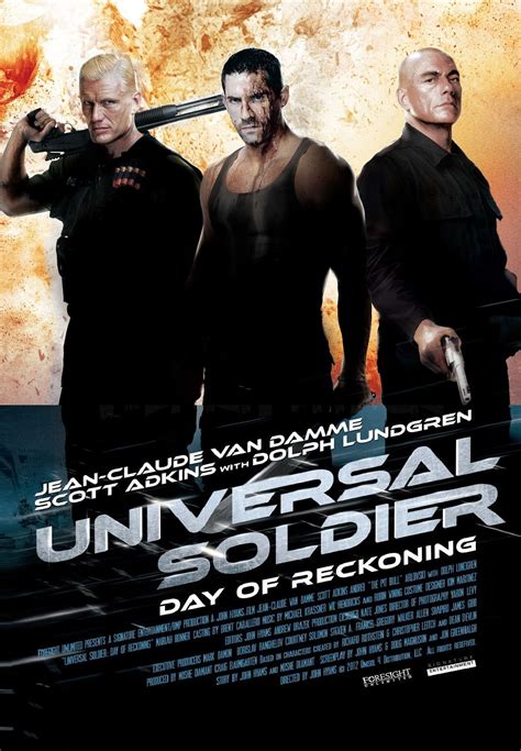 Universal Soldier: Day of Reckoning (2012) - Posters — The Movie Database (TMDB)