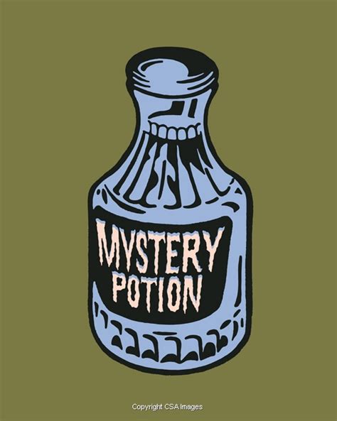 Mystery Potion Illustrations Unique Modern And Vintage Style Stock