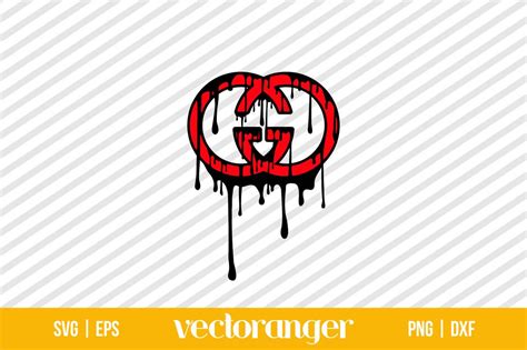 Gucci Logo Drip Svg Vectoranger