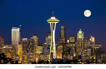 Beautiful Nightview Seattle Kerry Park Stock Photo (Edit Now) 149142998