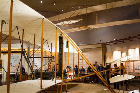 Wright Brothers 1903 Powered Flyer At The National Air And Spac