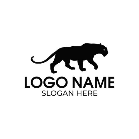 Premium Vector | Black panther logo design