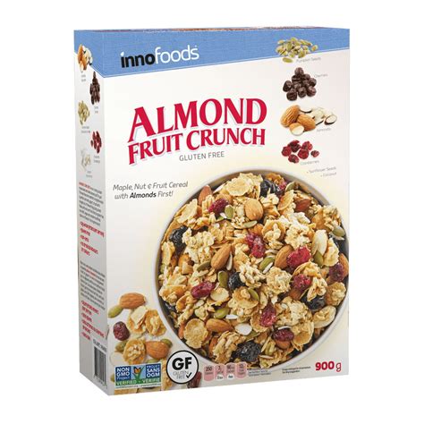 Innofoods Almond Fruit Crunch Cereal 900g Costco Uk