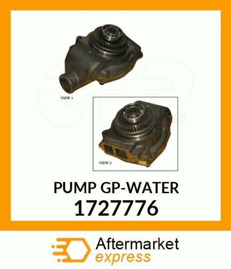 10R1500 Water Pump Fits Caterpillar 1 YEAR WARRANTY Price 293