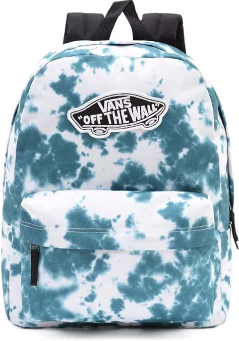 Vans Realm Rugzak Cloud Wash Deep Teal Vans Bags Bags Womens Backpack