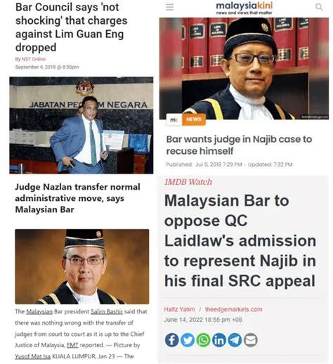 Contoh Sikap Berat Sebelah Hipokrasi Majlis Peguam Lim Sian See