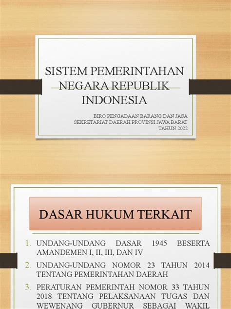 Sistem Pemerintahan Negara Republik Indonesia Pdf