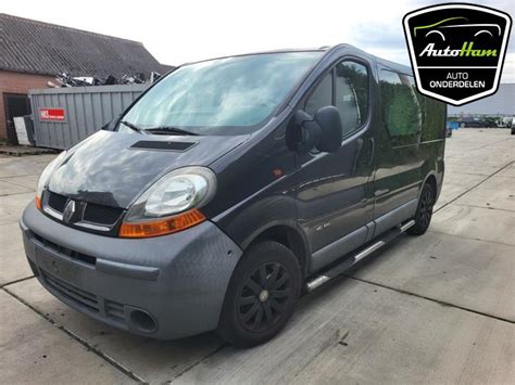 Renault Trafic New 1 9 DCi 100 16V Schrottauto 2004 Granit