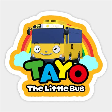 Lani Tayo The Little Bus Tayo The Little Bus Sticker Teepublic