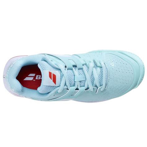 Babolat Propulse Ac Junior Yucca White White Red Tennis Schuhe