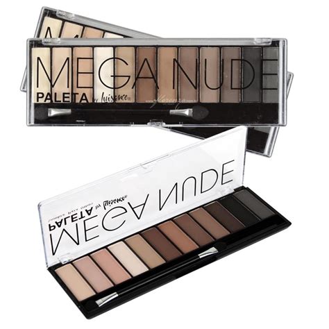 Paleta De Sombras Mega Nude Foscas Maquiagem Luisance Cores Shopee