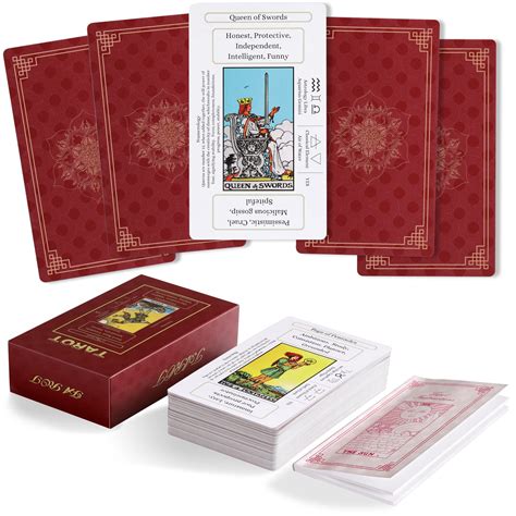 Buy Beginner Tarot Cards Deck Tarot Cards With Meanings On Them Tarot