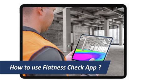 How To Use Faro Flatness Check App Youtube