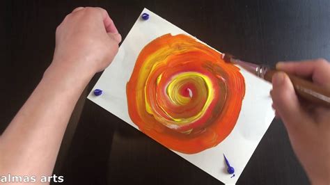 Everyday Challenge Acrylic Easy And Quick Art For Beginners Step