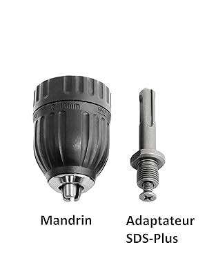 S R Mandrin Perceuse SDS Auto Serrant 1 5 13 Mm 1 2 20UNF Avec