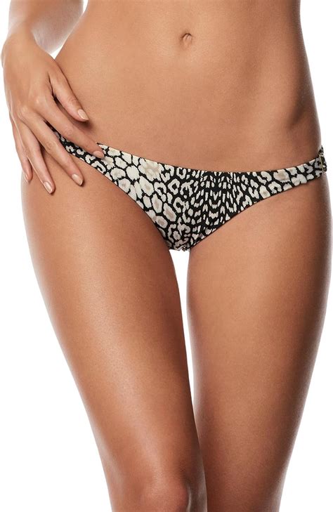 Amazon PQ Swim PilyQ Women S Safari Adjustable Teeny Bikini Bottom