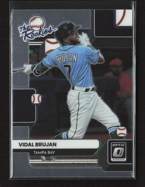 2022 Donruss Optic The Rookies Vidal Brujan RC TR 7 Tampa Bay Rays EBay