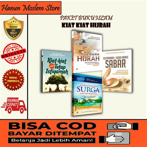 COD BAYAR DI TEMPAT PAKET BUKU ISLAM KIAT KIAT HIJRAH DARI