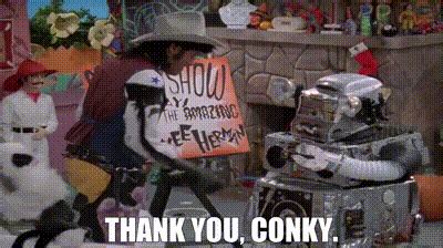 YARN Thank You Conky Pee Wee S Playhouse 1986 S01E04 Now