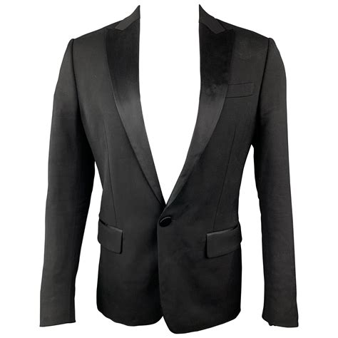 Dsquared2 Jacket Tuxedo Bugle Beads Superb Rear Detail 44 For Sale At