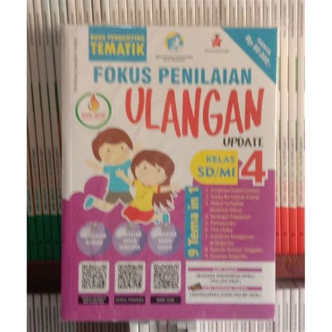 Jual Buku Pendamping Tematik Fokus Penilaian Ulangan SD MI KELAS 4 9