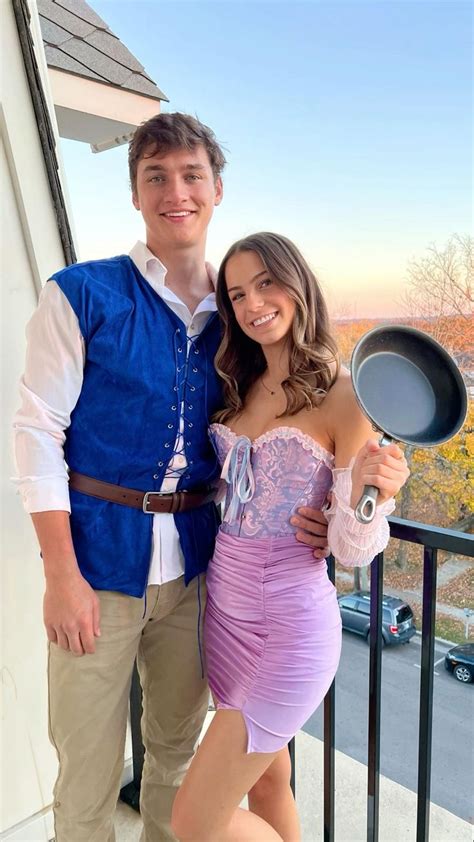 Rapunzel Flynn Costumes Cute Couple Halloween Costumes Couple