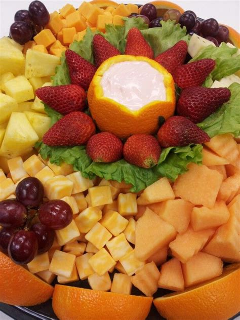 Fruit And Cheese Tray By Sandie Fruit And Cheese Tray Food Fruit