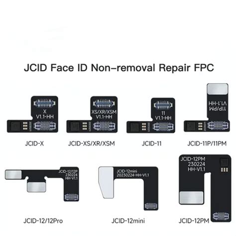 Jcid Jc Tag On Face Id Reparaci N No Desmontable Fpc Cable Flexible