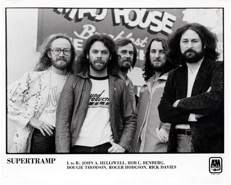 Supertramp Vintage Concert Promo Print At Wolfgangs