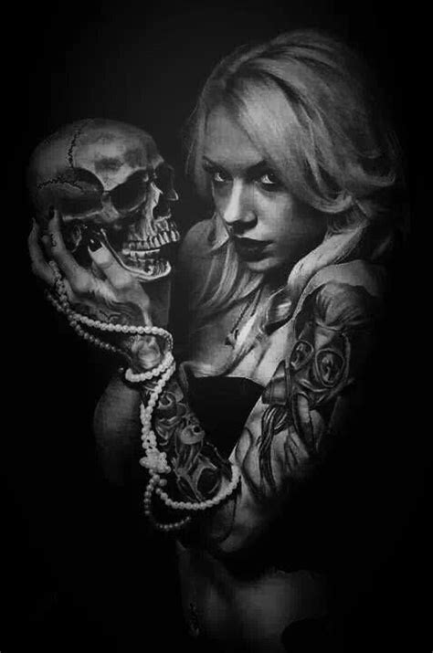 Pin By Inkmaster Cris Element On Skulls Roses Dark Art Photography