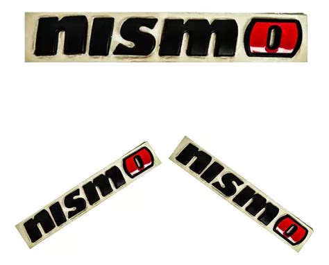 Emblema Letras Nismo Tsuru Versa Tiida Sentra Negro Meses Sin