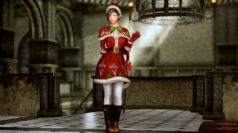 Skyrim Se Ae Kreiste S Christmas Fantasy Outfit