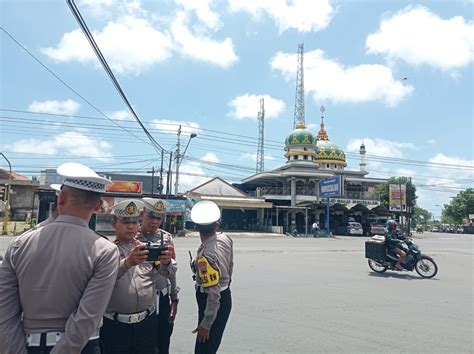 Uji Coba Etle Drone Di Simpang Buntu Banyumas Menit Pelanggar