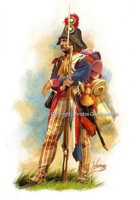 French Army Volunteer 1792 French Army Revolution Art French Revolution