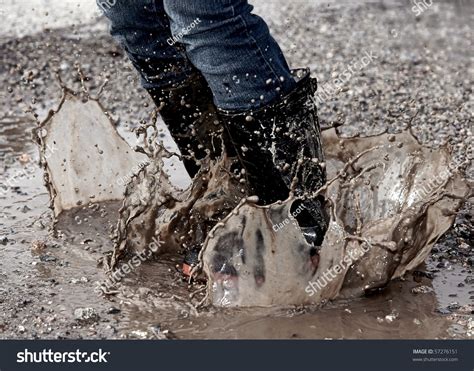 Mud Puddle Splash Stock Photo 57276151 | Shutterstock