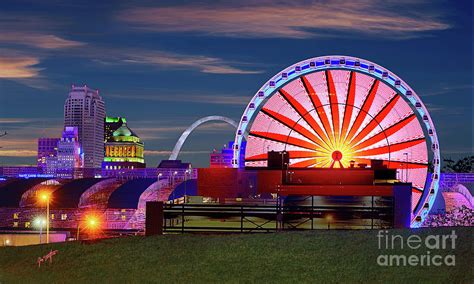 Ferris Wheel Union Station Stl Photograph By Jim Trotter Pixels