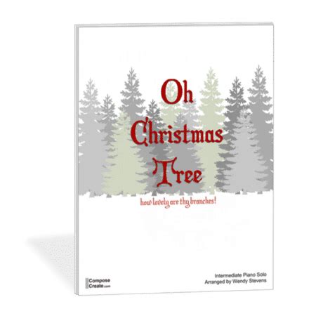 NEW! "Oh Christmas Tree" Piano Solo - ComposeCreate.com