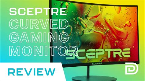 Sceptre 24 Curved 75hz Gaming Monitor Review C248w 1920rn Youtube