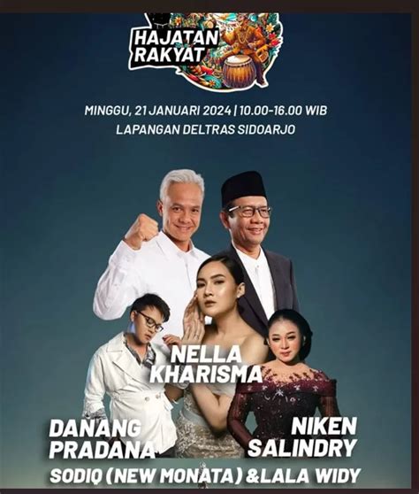 Konser Dangdut Gratis Nella Kharisma Danang Pradana Hingga Niken