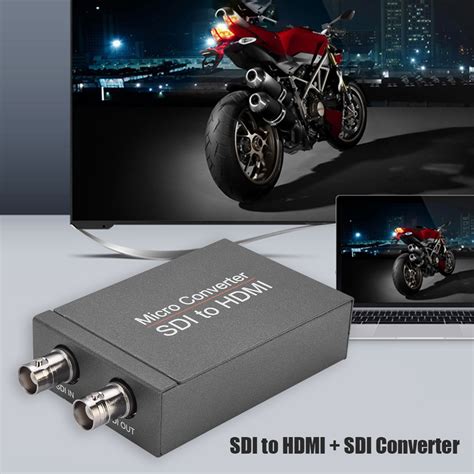 SDI to HDMI Converter, Mini SDI to HDMI Audio Video Converter Adaptr ...