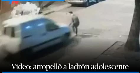 Hombre Persigui Y Atropell Al Ladr N Que Acababa De Atracar A Su Mam