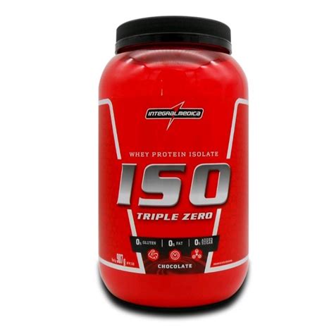 Whey Protein Isolada Iso Triple Zero Integralmedica 907g Shopee