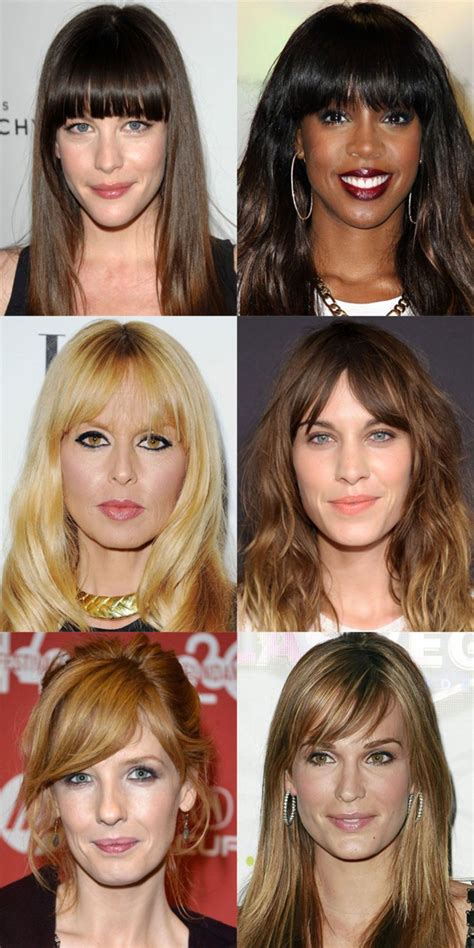 The Best And Worst Bangs For Long Face Shapes Frisur Pony Lang